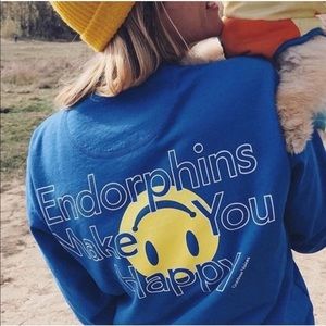 OV Endorphins Make You Happy Sweatshirt Size XS